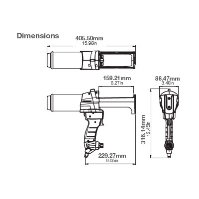 Pistola Pneumática DP2X 200